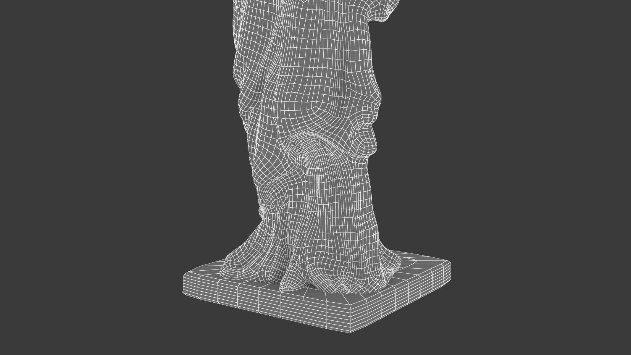Statue of Liberty Low-poly 3D model_16