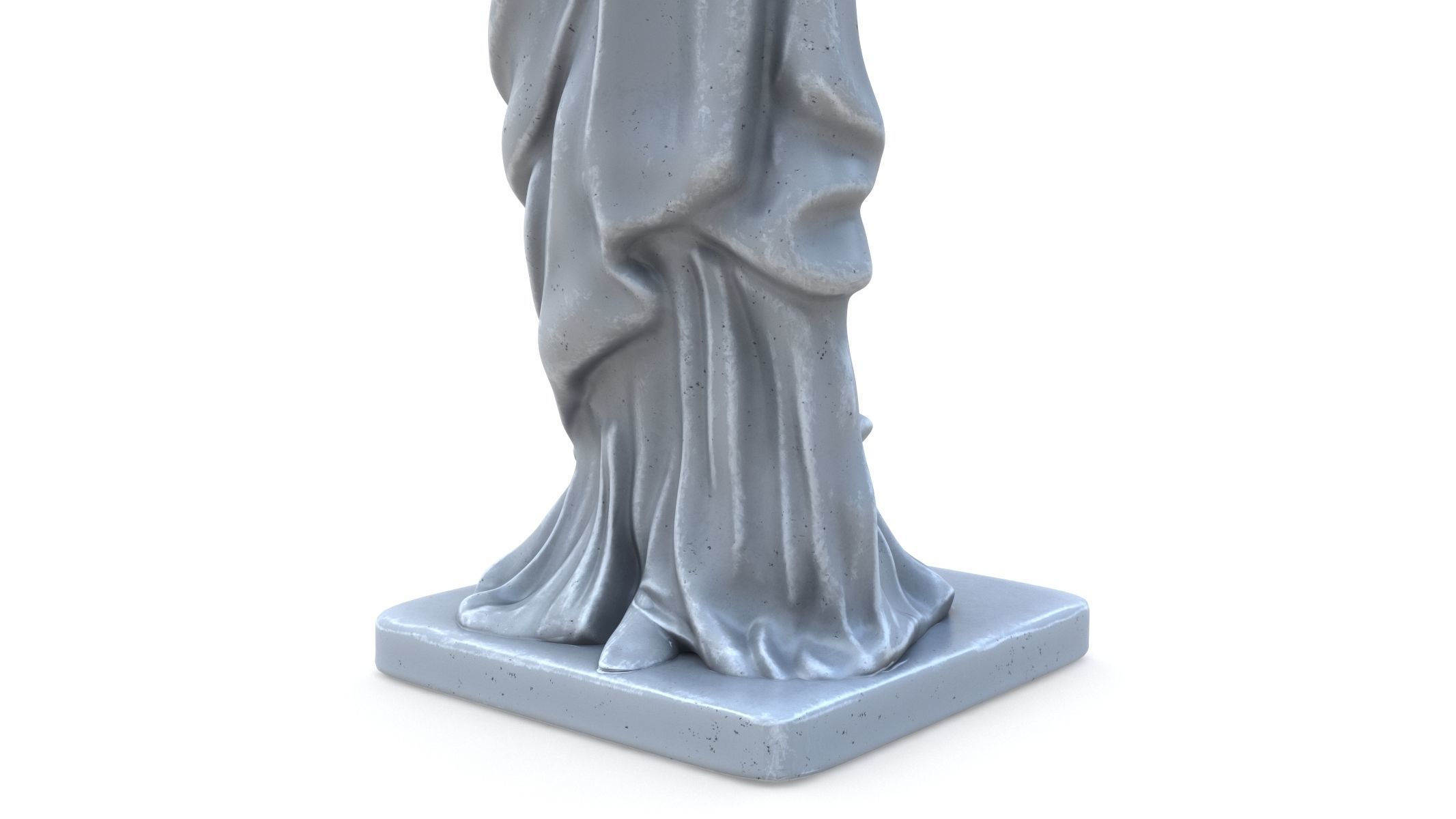 Statue of Liberty Low-poly 3D model_6