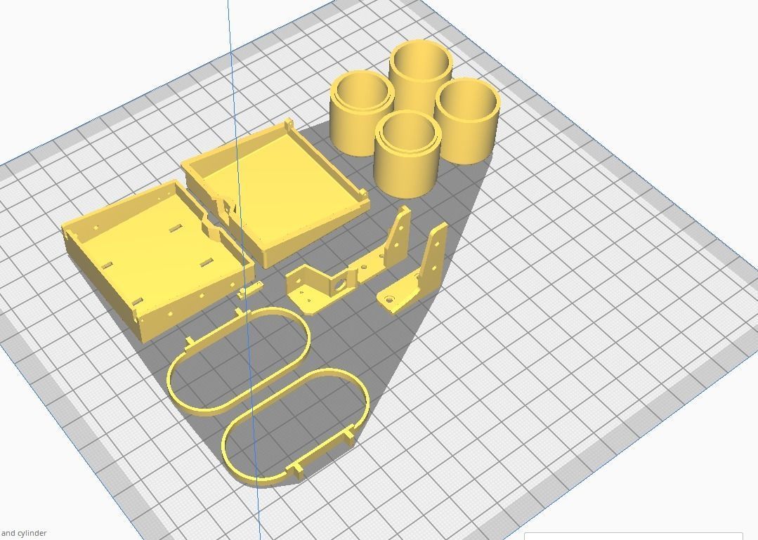 Mercedes Benz Zetros truck crew cab and chassis STL 3D print model_28