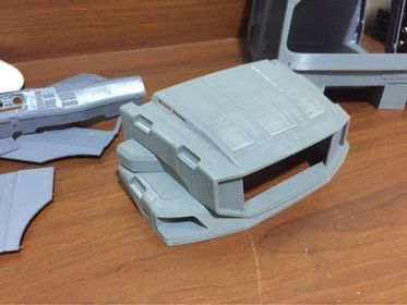 Mercedes Benz Zetros truck crew cab and chassis STL 3D print model_5