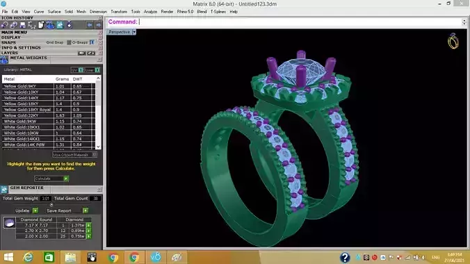 3D bracelets - jewelry 3d 3D print model
