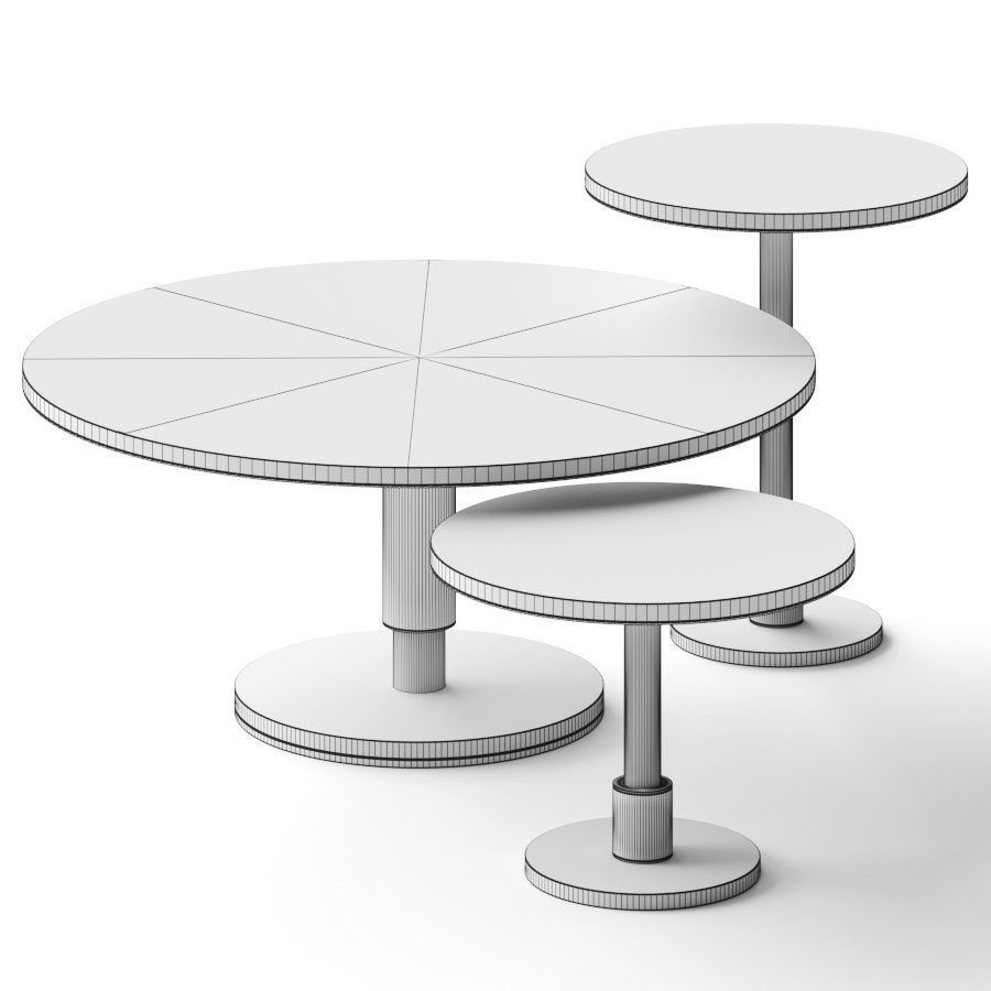 Frato Cadiz Coffee Tables 3D model_1