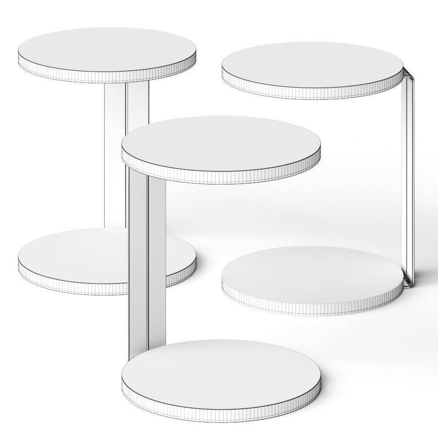 Frato Ho Chi Min Coffee Tables 3D model_1