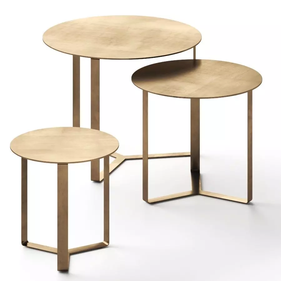 Elite To Be Tris Coffee Tables 3D model_0