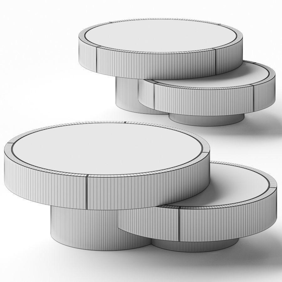 Frato Aarhus Coffee Table 3D model_1