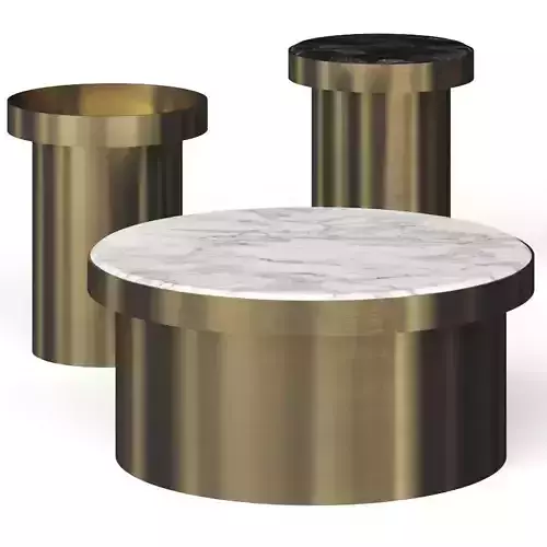 Morada Caliz Royal Coffee Tables 3D model
