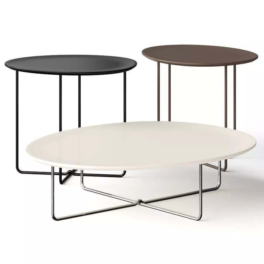 Alma Design Amarcord Coffee Tables 3D model_0