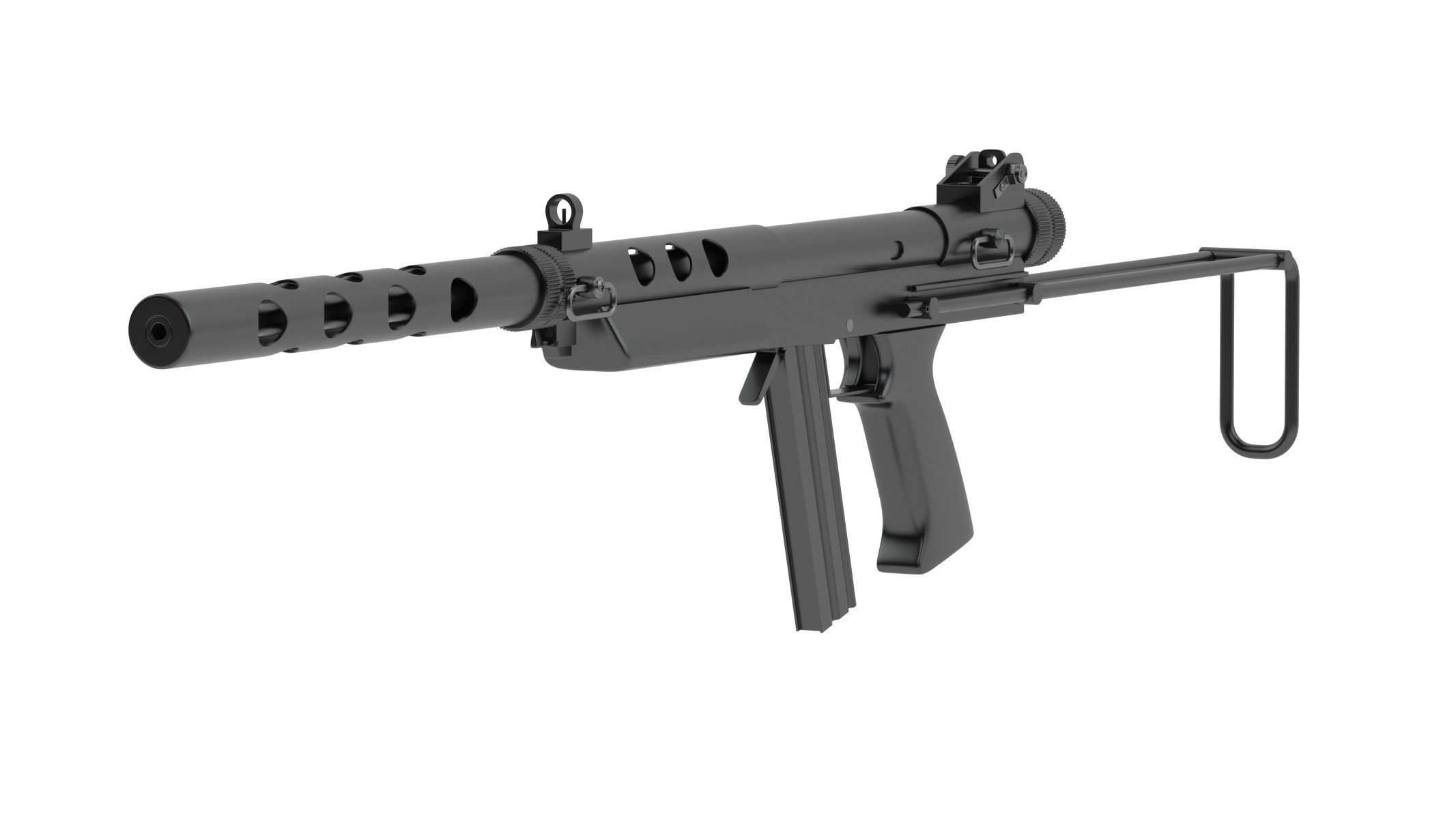 Feather Industries AT-22 Carbine 3D model_3