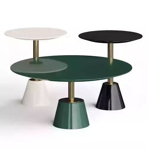 Como Furniture Shanghai Coffee Tables 3D model