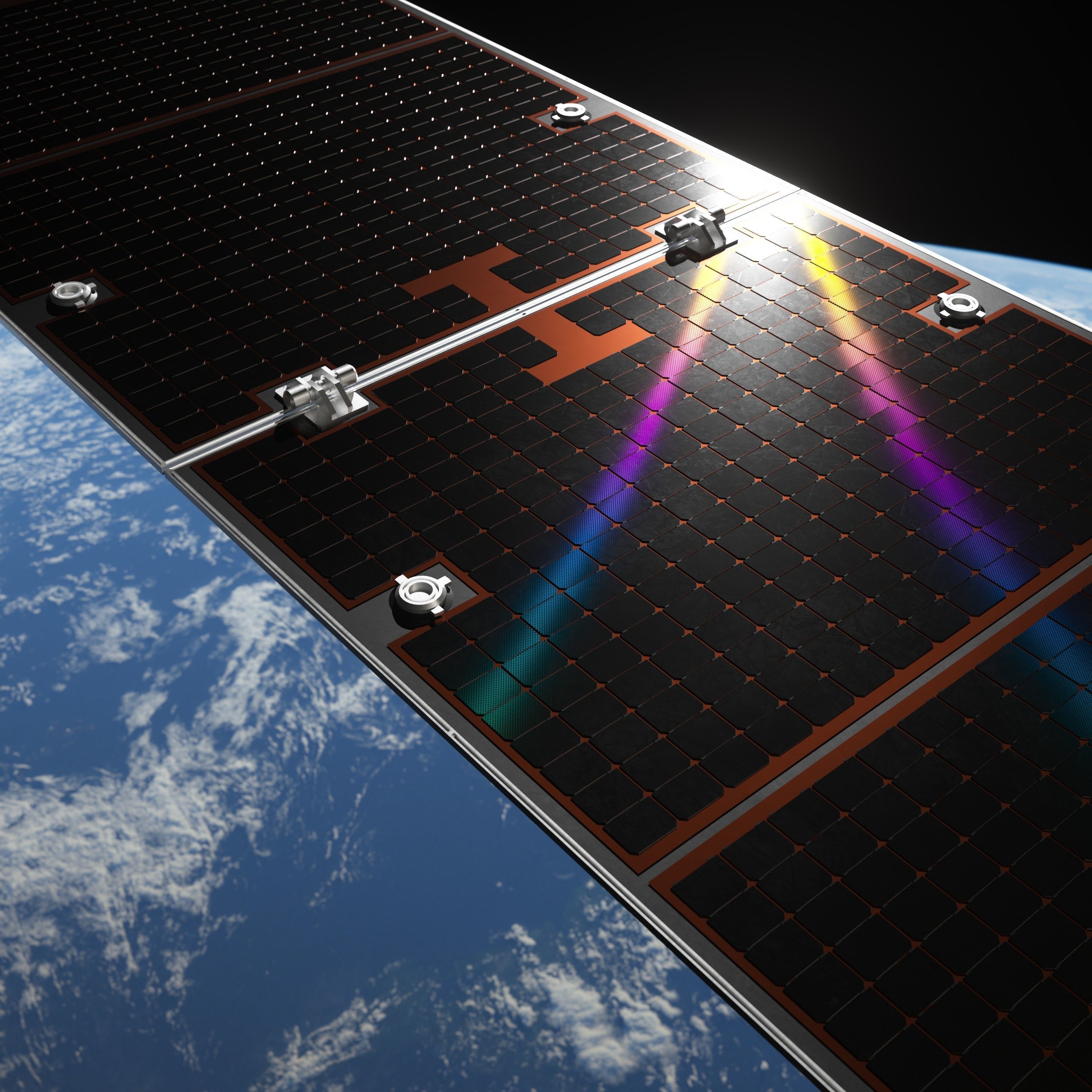 High Poly Com Satellite - C4D Octane 3D model_3