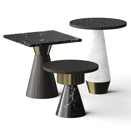 Draenert Totem Coffee Tables 3D model