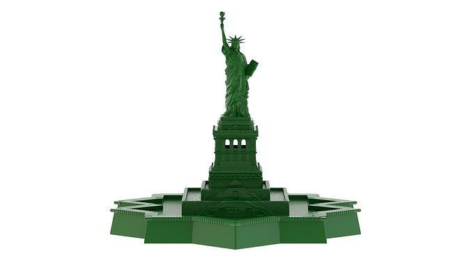 Statue of Liberty 2 3D Print 3D print model