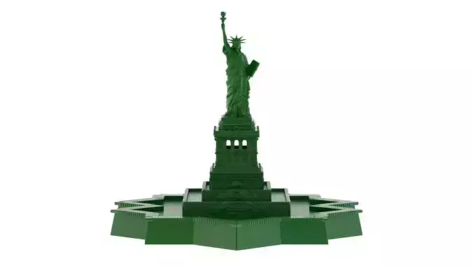Statue of Liberty 2 3D Print 3D print model Statue of Liberty 2 3D Print 3D print model