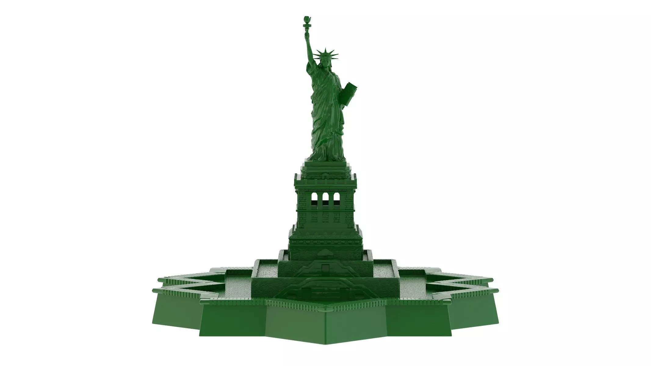 Statue of Liberty 2 3D Print 3D print model_0