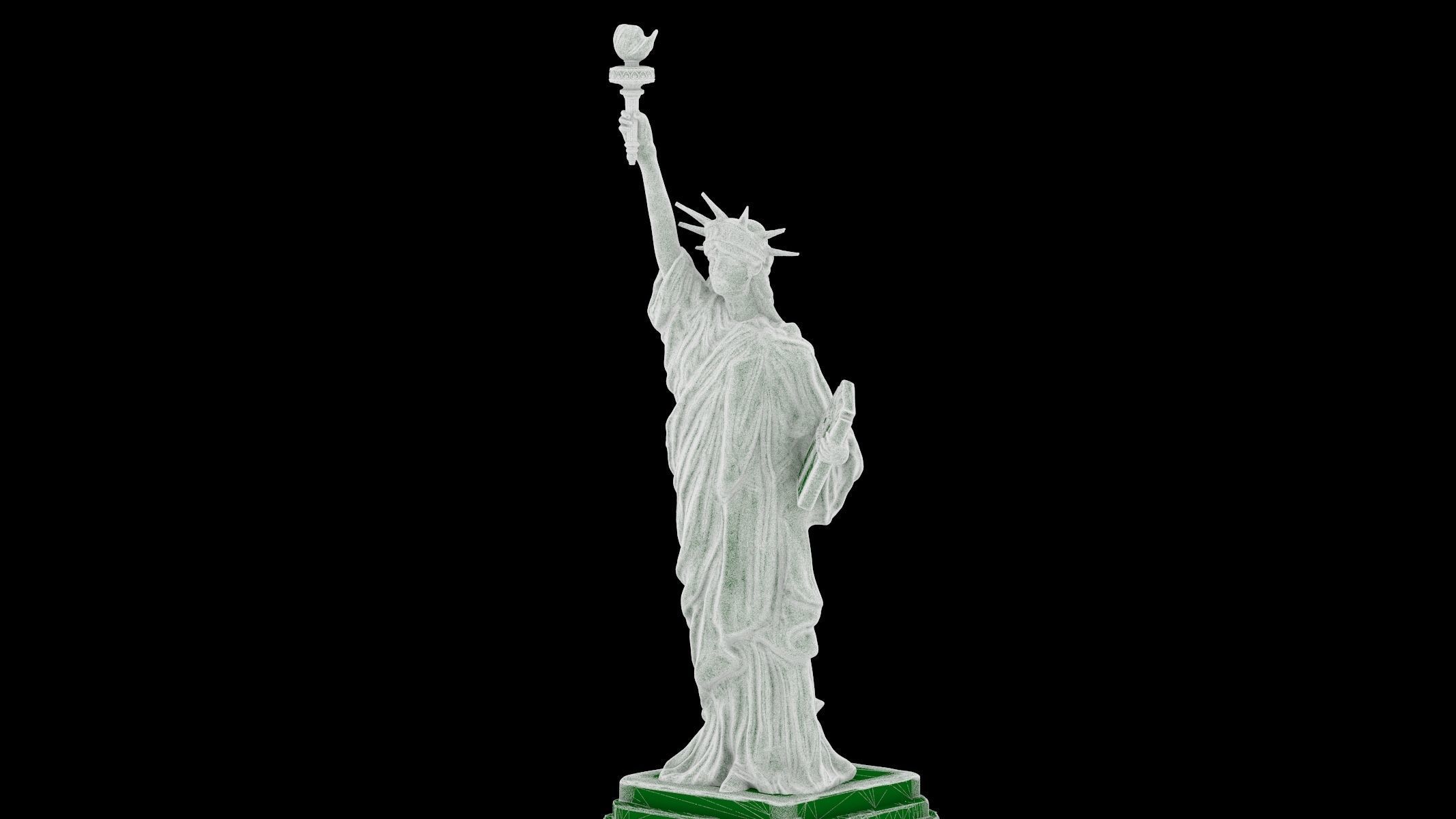 Statue of Liberty 2 3D Print 3D print model_15