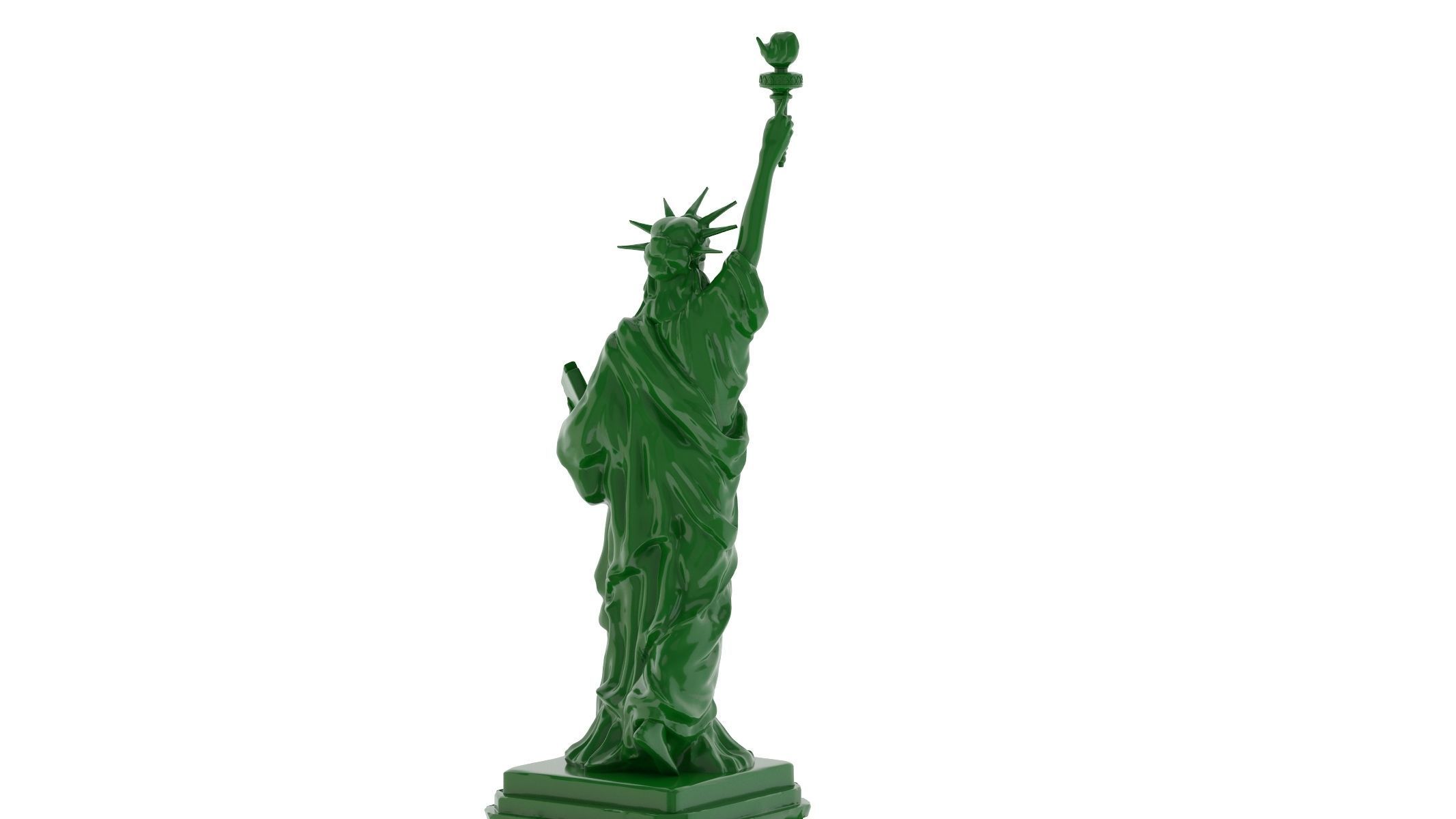 Statue of Liberty 2 3D Print 3D print model_8