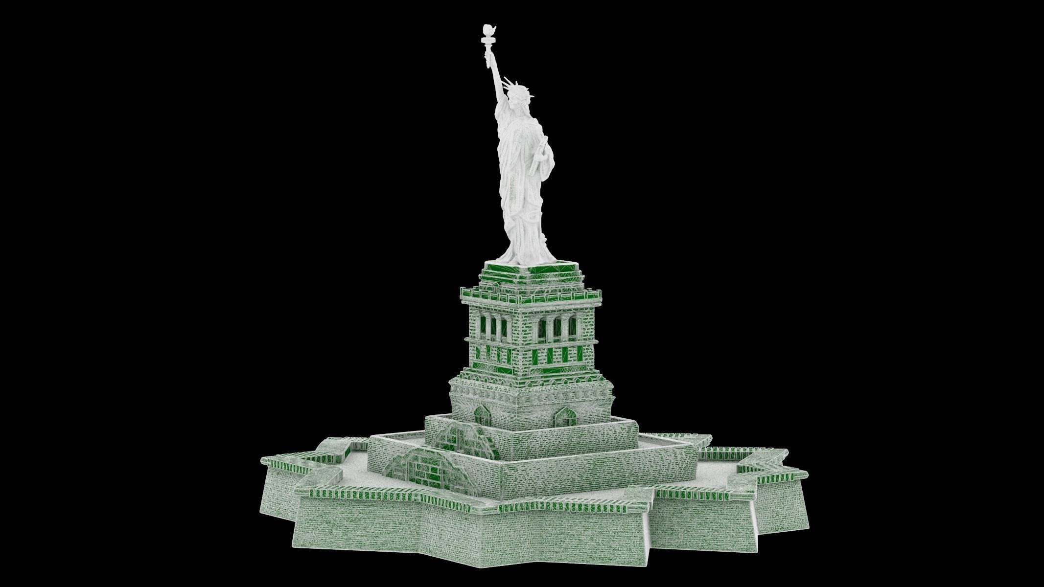 Statue of Liberty 2 3D Print 3D print model_14