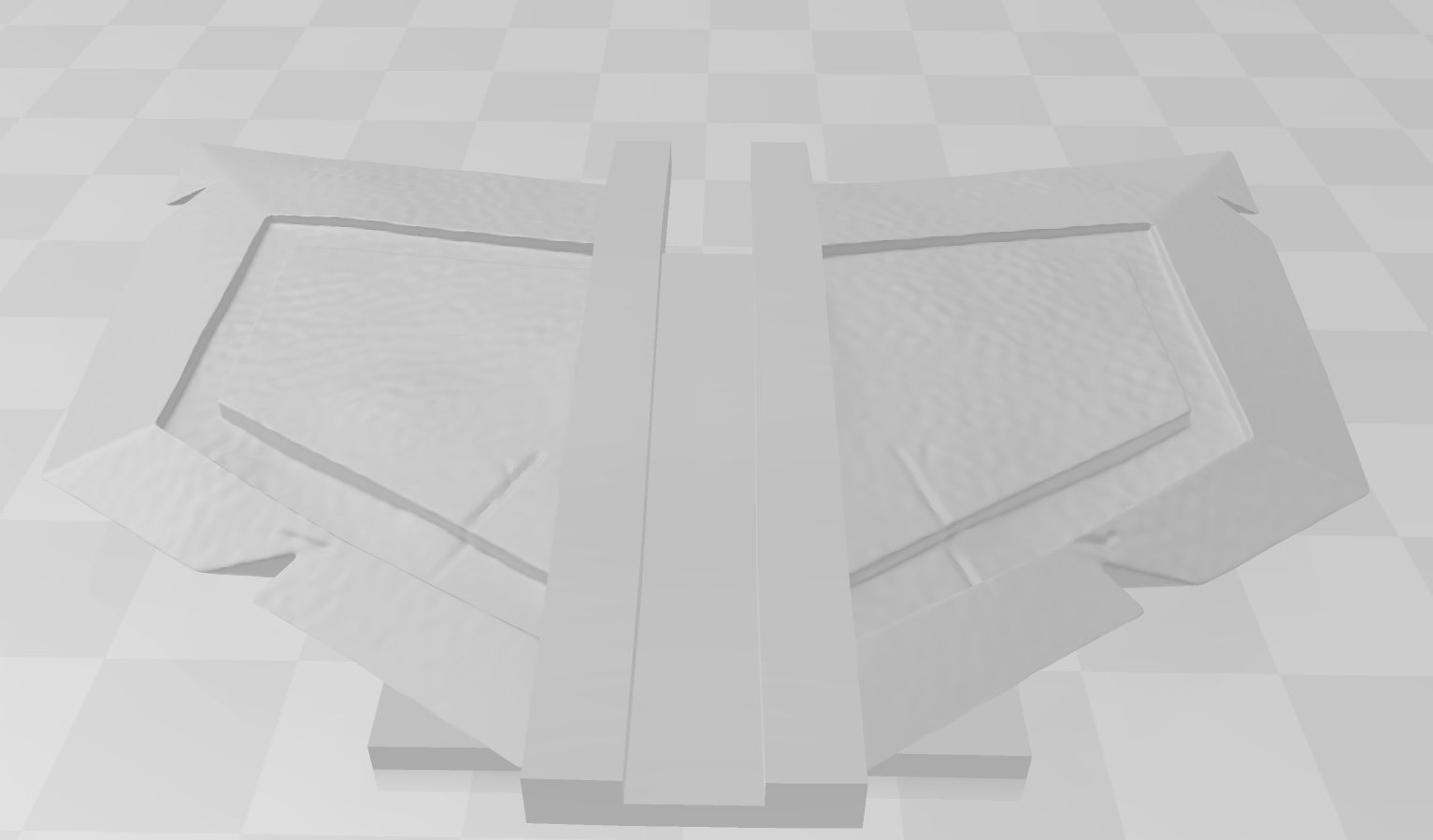 Batman Clip for Cape 3D model_5