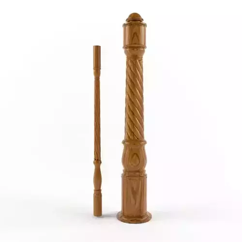 stair column 3D model