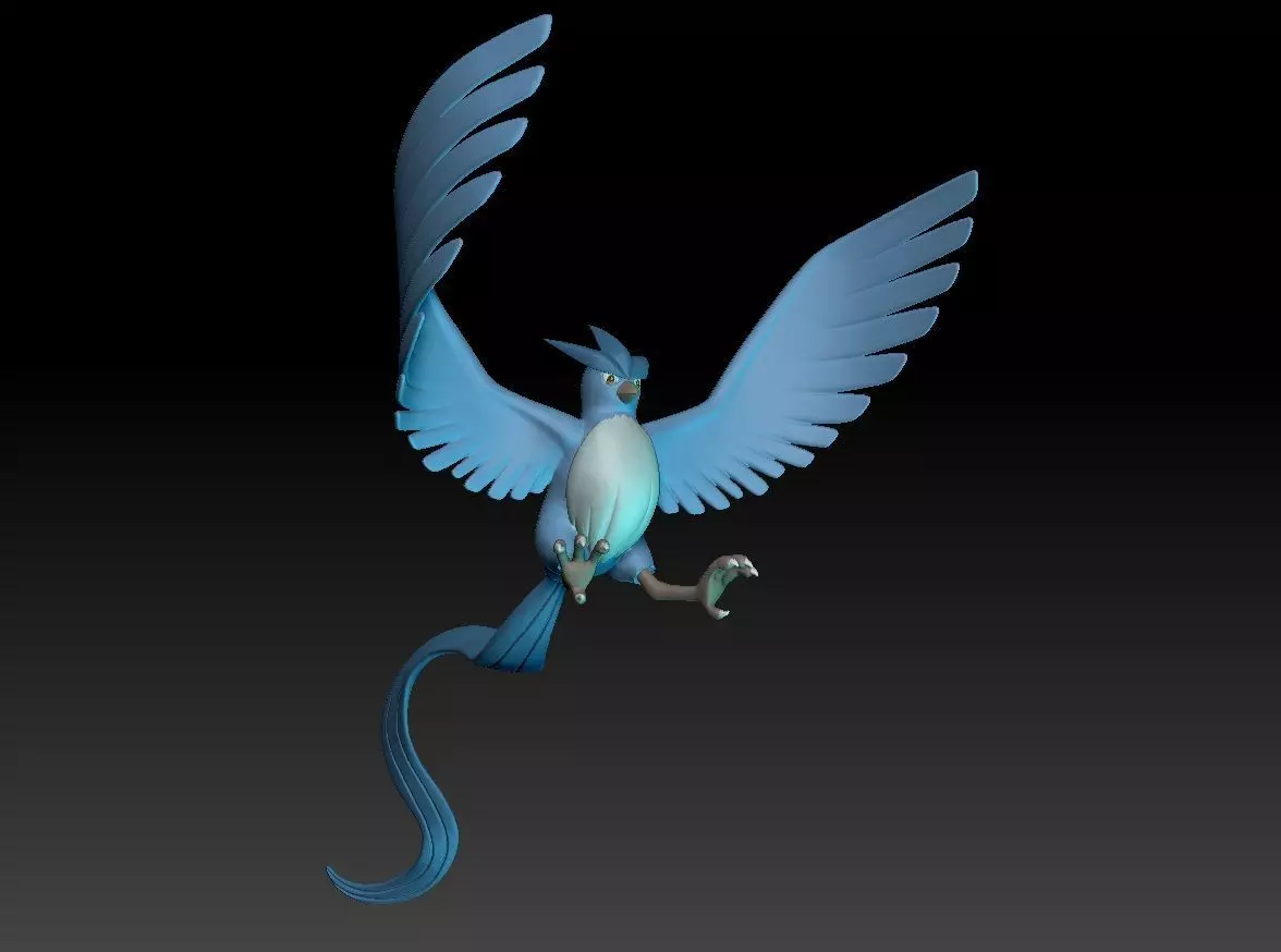 Pokemon Articuno 3D print model_0
