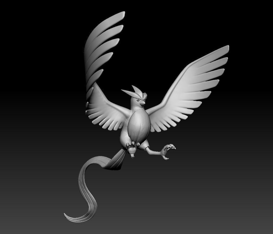 Pokemon Articuno 3D print model_2