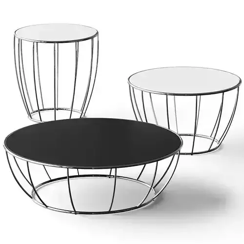 Tonin Casa Amburgo Coffee Tables 3D model