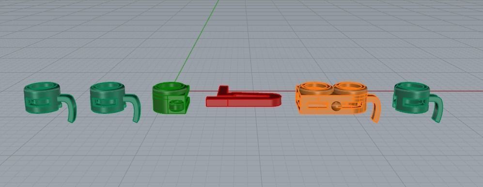 390 Tenis Bracelet 3D print model_7