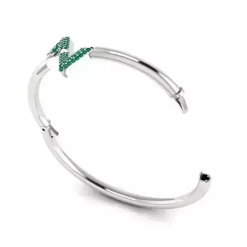 364 Bracelet with the letter Z 3D print model