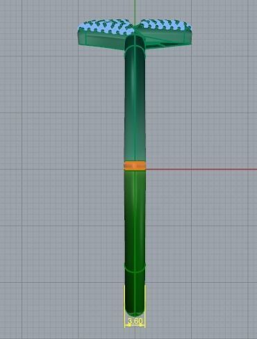 364 Bracelet with the letter Z 3D print model_6