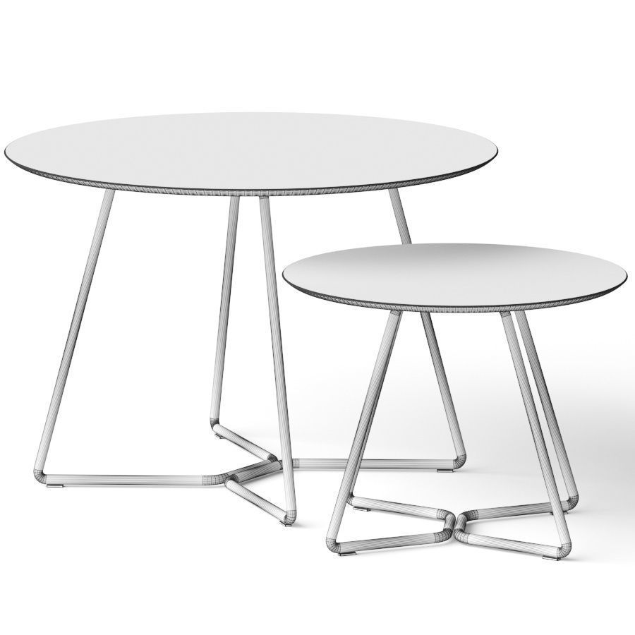 Albaplus Ember Coffee Tables 3D model_1