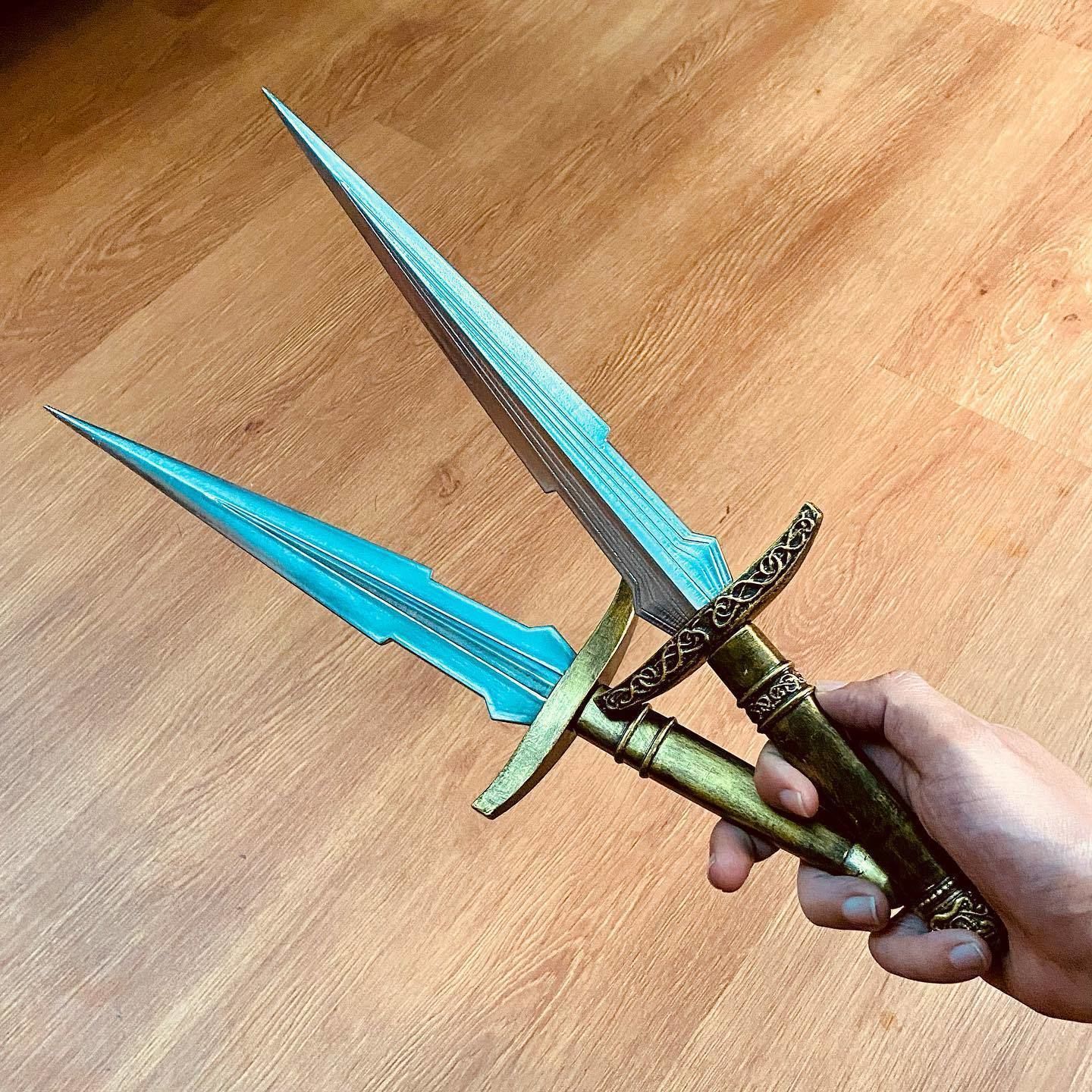 Loki Dagger 2021 - 2 Versions - Weapons of Loki - TV series  3D print model_4