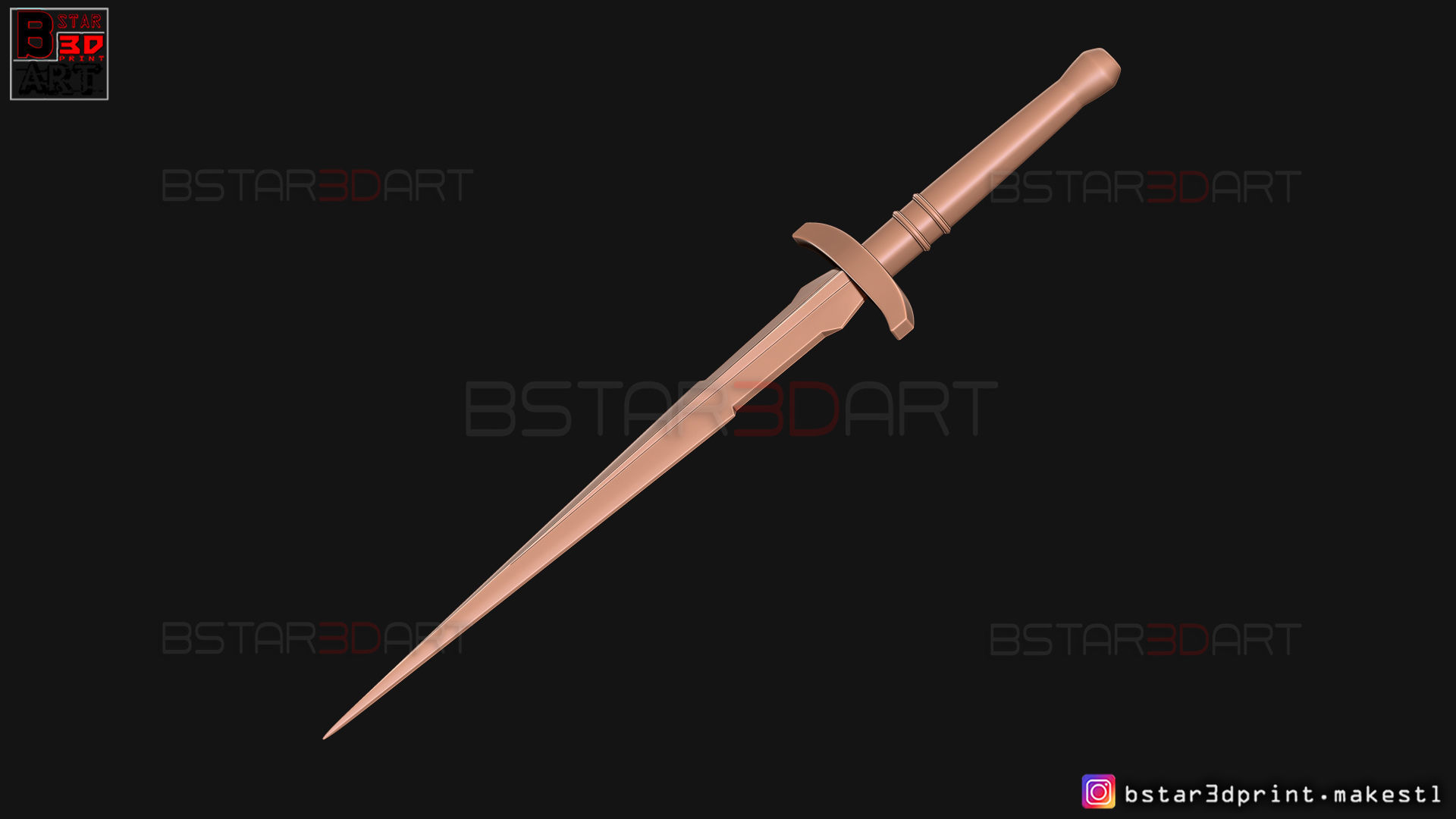 Loki Dagger 2021 - 2 Versions - Weapons of Loki - TV series  3D print model_51