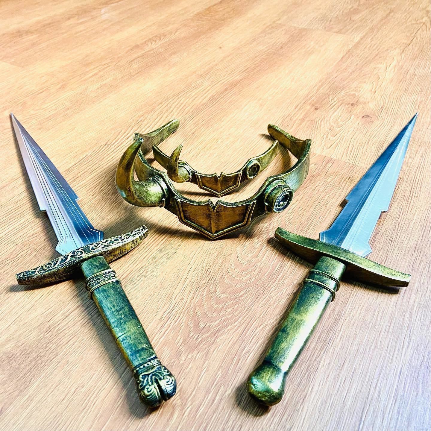 Loki Dagger 2021 - 2 Versions - Weapons of Loki - TV series  3D print model_1