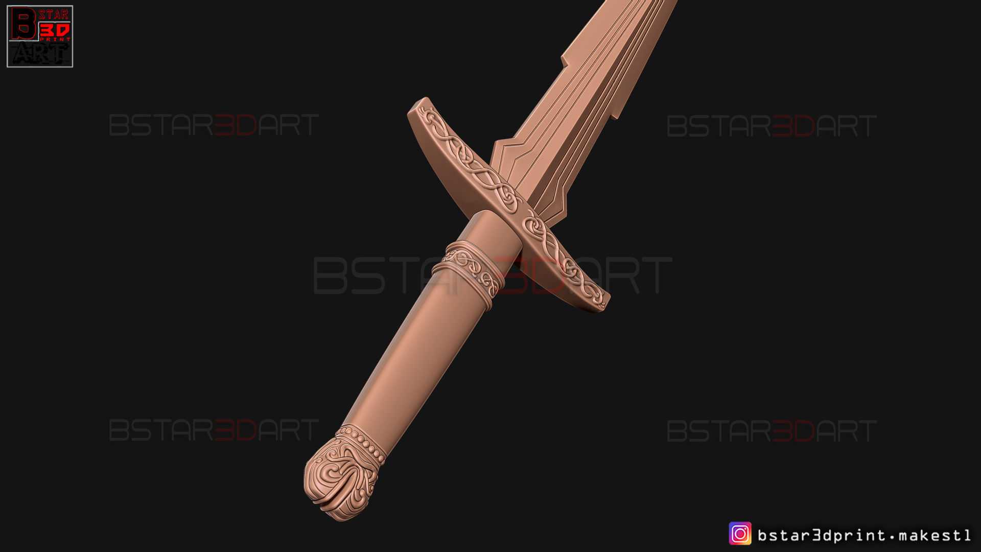 Loki Dagger 2021 - 2 Versions - Weapons of Loki - TV series  3D print model_61