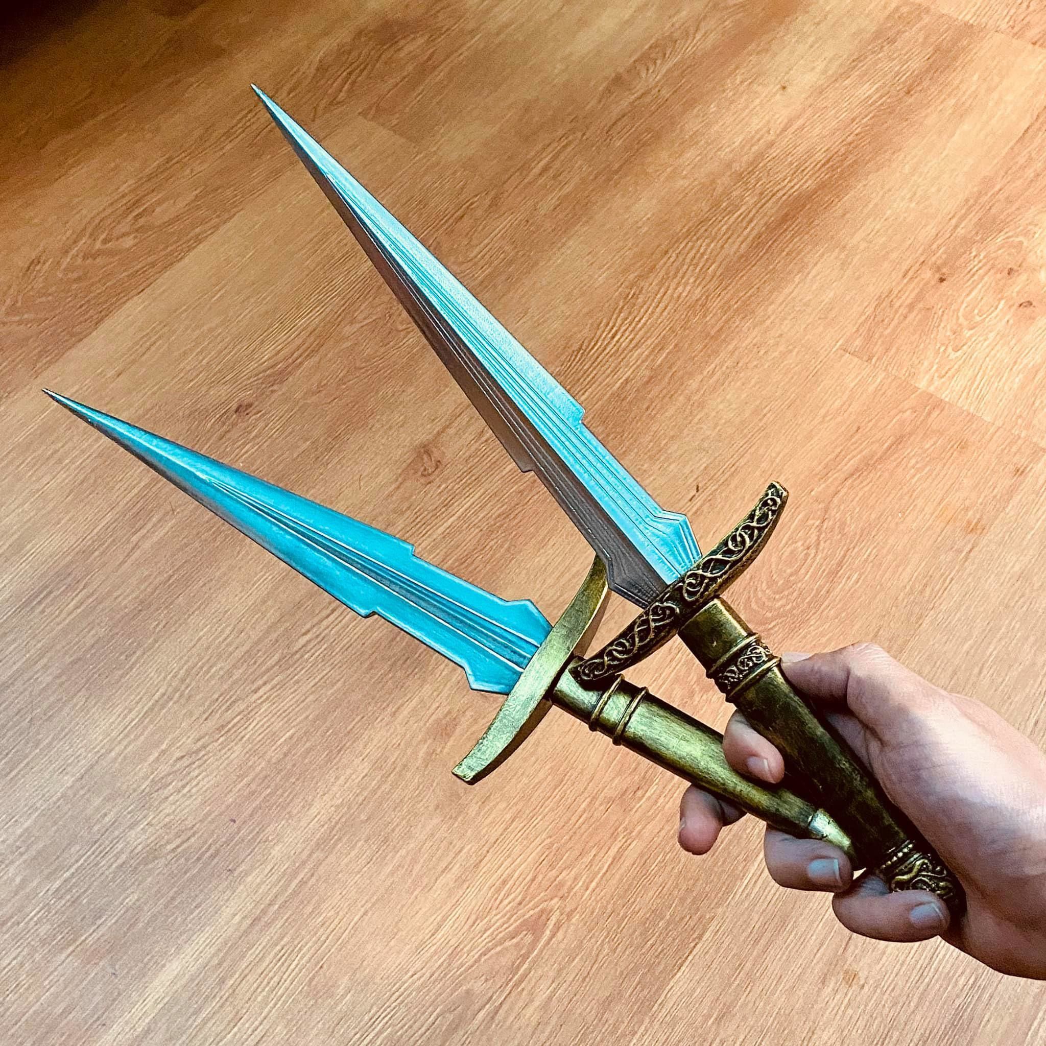 Loki Dagger 2021 - 2 Versions - Weapons of Loki - TV series  3D print model_14