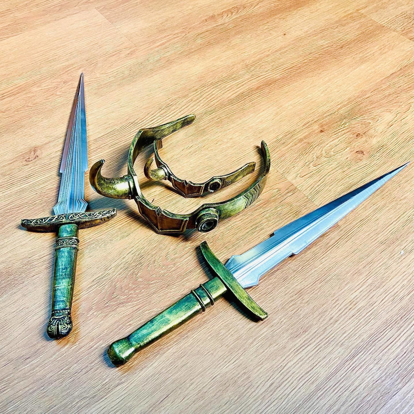 Loki Dagger 2021 - 2 Versions - Weapons of Loki - TV series  3D print model_3