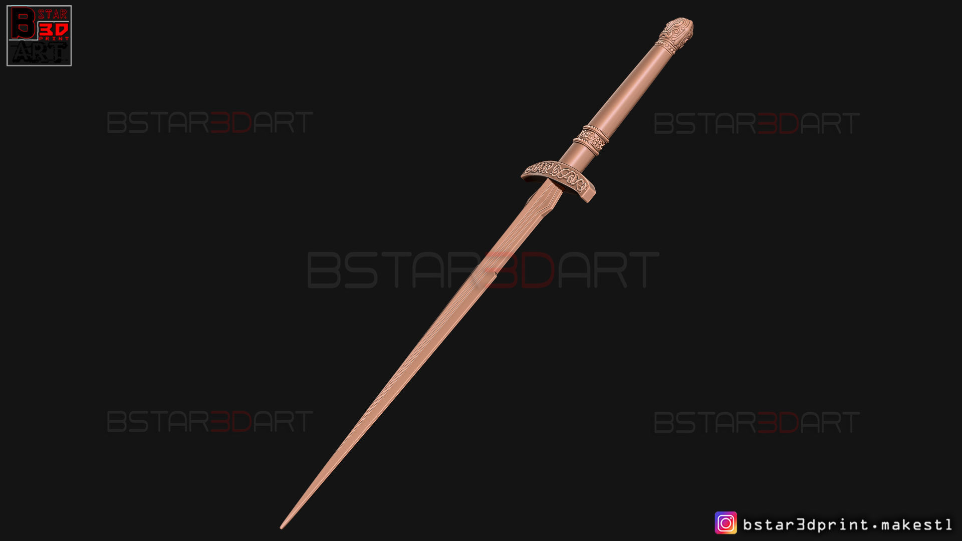 Loki Dagger 2021 - 2 Versions - Weapons of Loki - TV series  3D print model_59