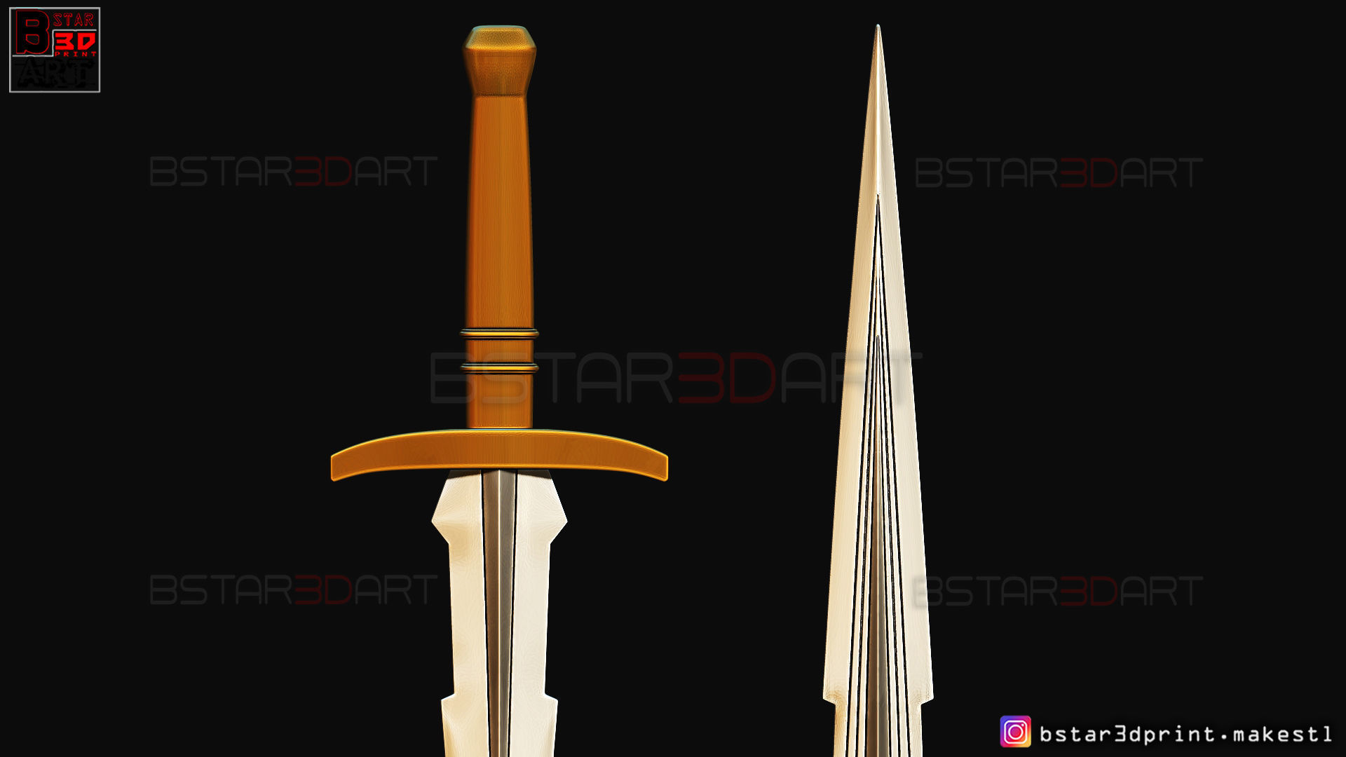 Loki Dagger 2021 - 2 Versions - Weapons of Loki - TV series  3D print model_46