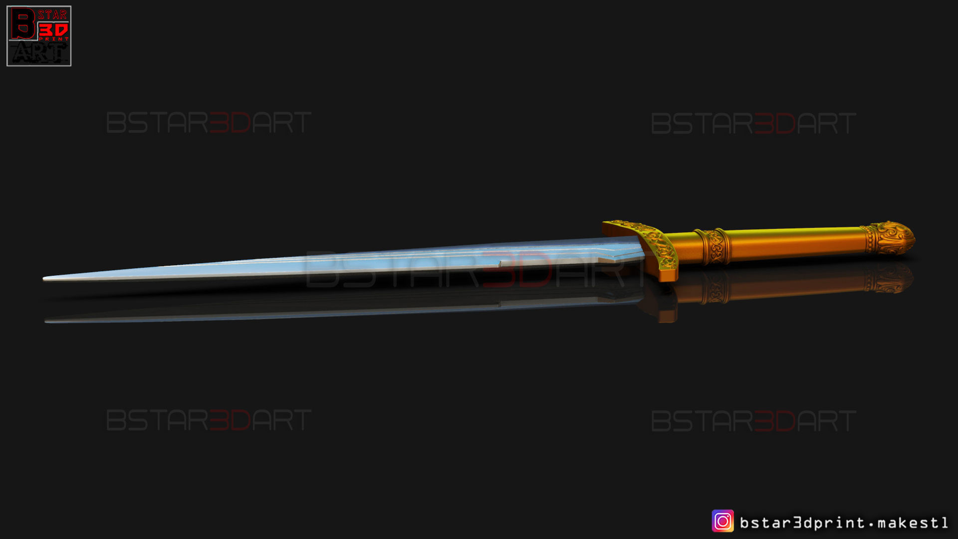 Loki Dagger 2021 - 2 Versions - Weapons of Loki - TV series  3D print model_35