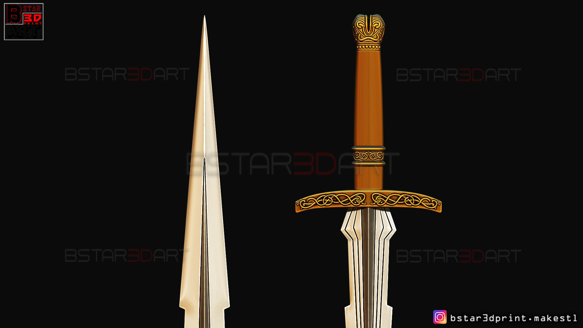 Loki Dagger 2021 - 2 Versions - Weapons of Loki - TV series  3D print model_44