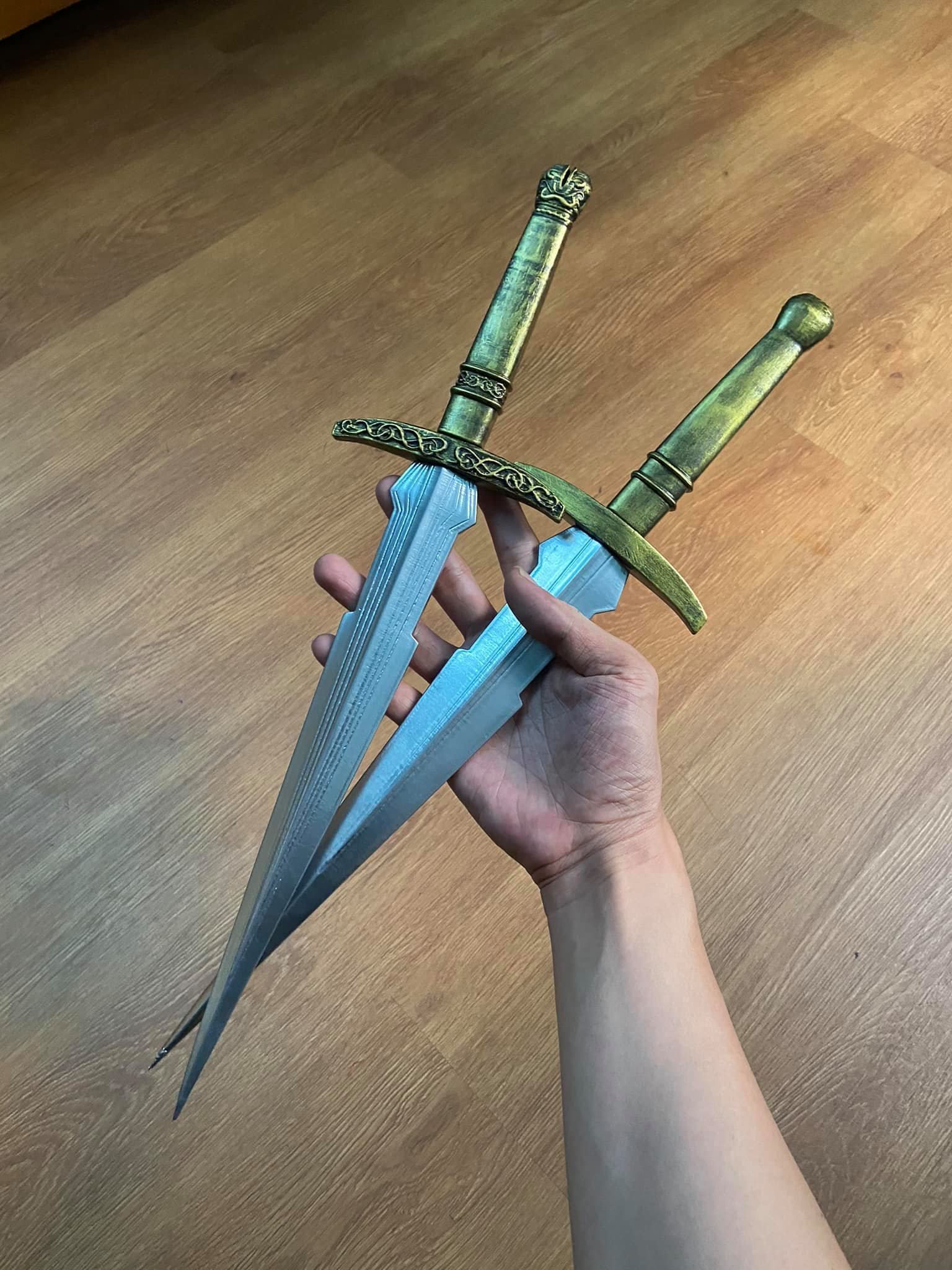 Loki Dagger 2021 - 2 Versions - Weapons of Loki - TV series  3D print model_8