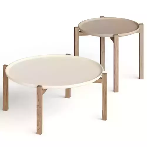 Pacini and Cappellini Gong Coffee Tables