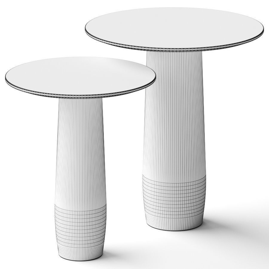 hollis morris Bedford Side Tables 3D model_1