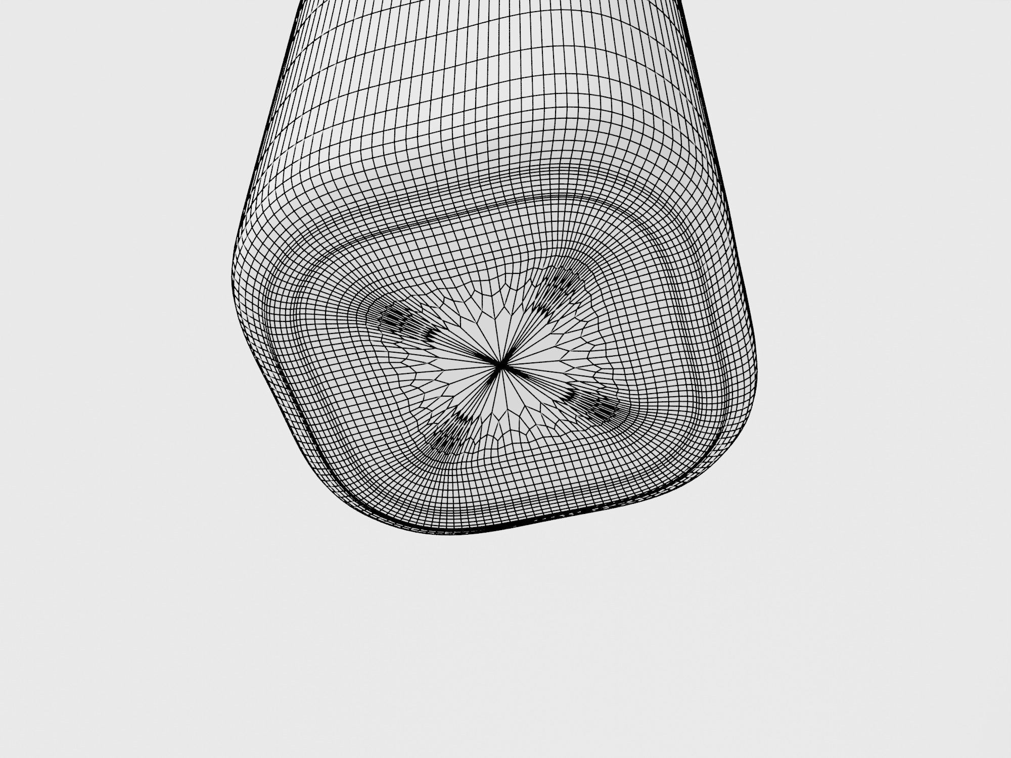 Bottle of milk 3d model 3D model_4