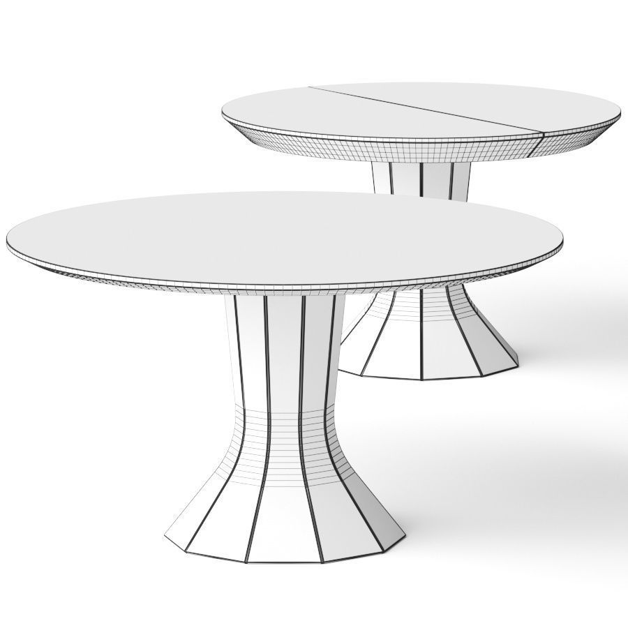 Bauline Opera Dining Tables 3D model_1