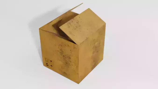 Old Cardboard Box