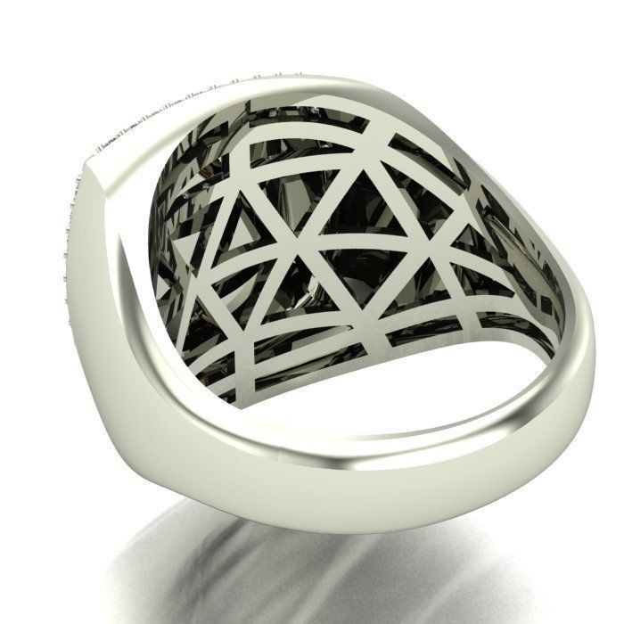 MAN RING  and  CUFFLINKS 3D Model Collection_4