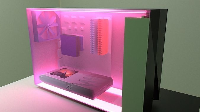 game computer 3D model