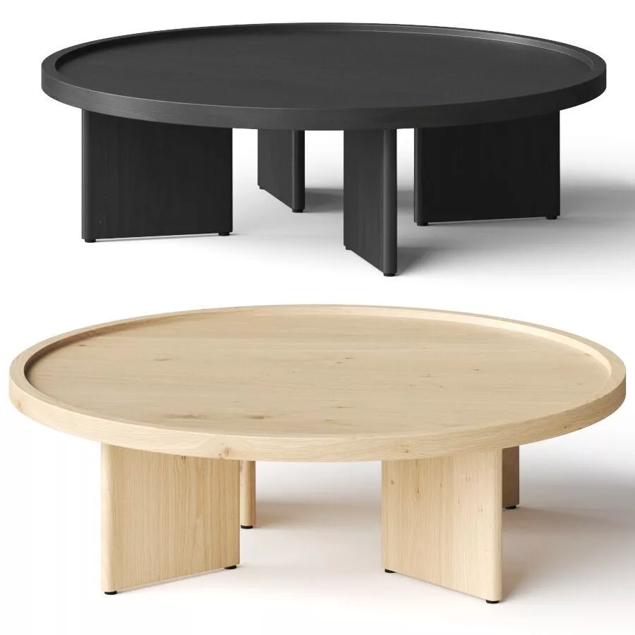 Urban Outfitters Logan Coffee Tables 3D model