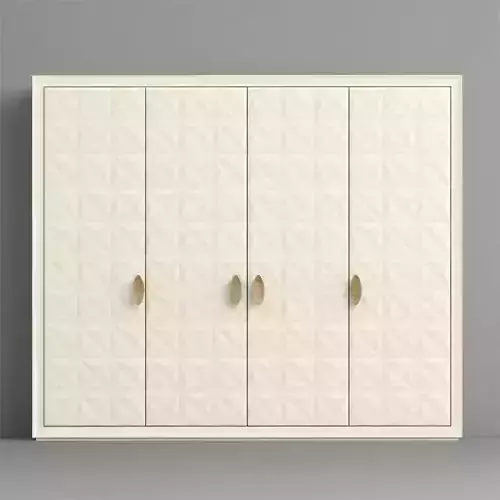 gaederob 1 door wardrobe with brass handles